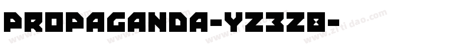 Propaganda-Yz3Z8字体转换