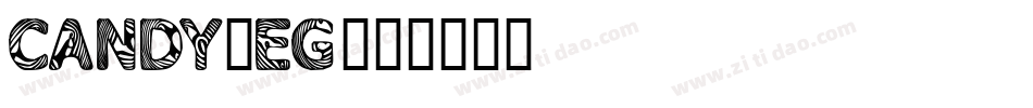 CANDY-EG字体转换