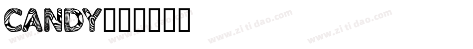 CANDY字体转换