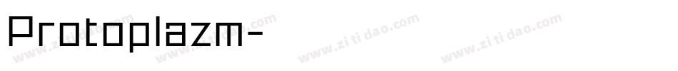 Protoplazm字体转换