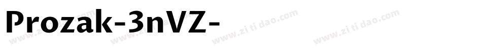 Prozak-3nVZ字体转换
