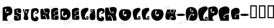 PsychedelicHollow-ALPGg字体转换