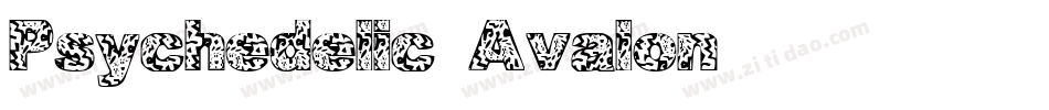 Psychedelic-Avalon字体转换