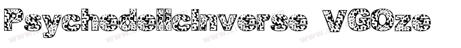 PsychedelicInverse-VGOze字体转换