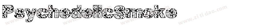 PsychedelicSmoke字体转换