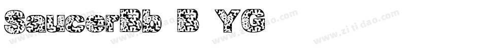 SaucerBb-B1YG字体转换