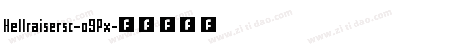 Hellraisersc-o9Px字体转换