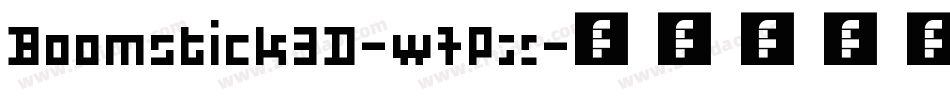Boomstick3D-w7Px字体转换