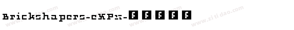 Brickshapers-eXPx字体转换