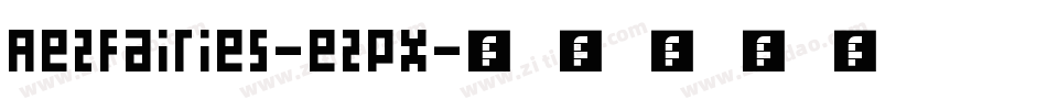 Aezfairies-e2Px字体转换