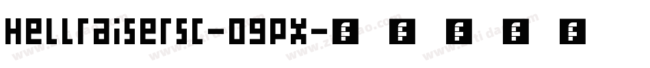 Hellraisersc-o9Px字体转换
