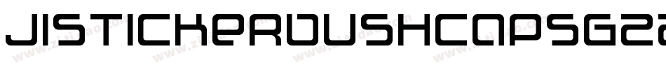 JiStickerbushCaps-g22q字体转换