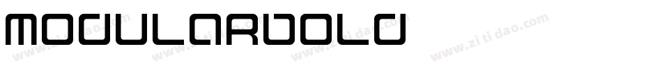 ModularBold字体转换
