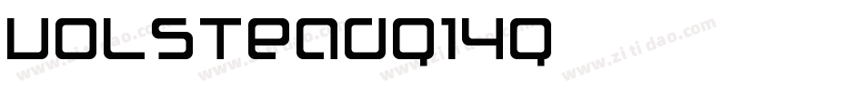 Volstead-q14q字体转换