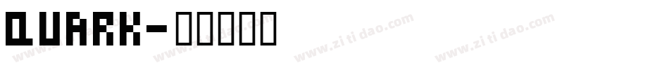 Quark字体转换