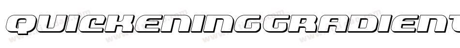 QuickeningGradientItalic-ArLD字体转换 QuickeningGradientItalic-ArLD字体转换