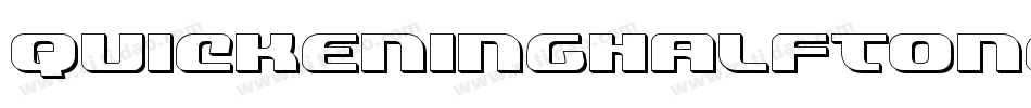 QuickeningHalfTone-qPZd字体转换 QuickeningHalfTone-qPZd字体转换