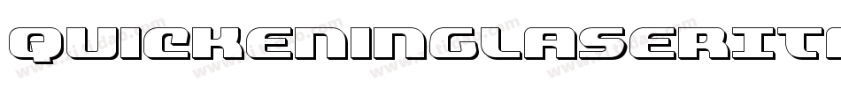 QuickeningLaserItalic-jKEO字体转换