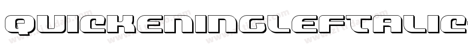 QuickeningLeftalic-za8w字体转换