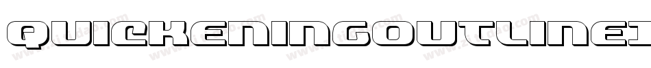 QuickeningOutlineItalic-6VYq字体转换