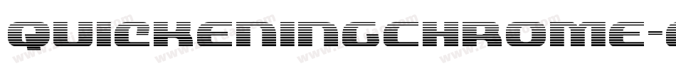 QuickeningChrome-eBZO字体转换