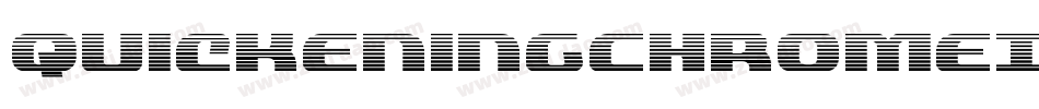 QuickeningChromeItalic-W3y9字体转换