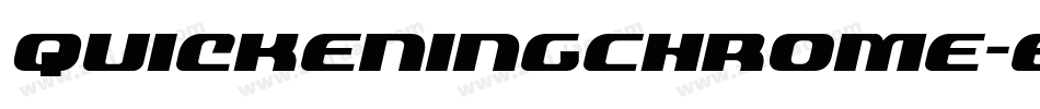 QuickeningChrome-eBZO字体转换