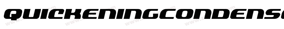 QuickeningCondensed-alxJ字体转换
