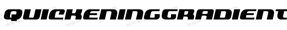 QuickeningGradientItalic-ArLD字体转换 QuickeningGradientItalic-ArLD字体转换