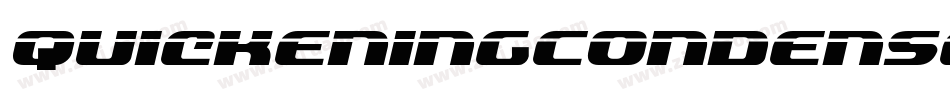 QuickeningCondensedItalic-Evag字体转换 QuickeningCondensedItalic-Evag字体转换