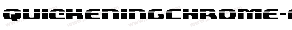 QuickeningChrome-eBZO字体转换