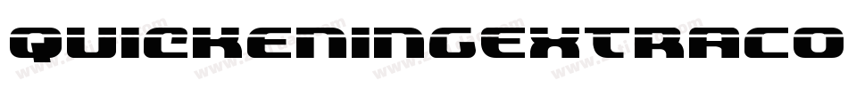 QuickeningExtraCondensed-xe3V字体转换