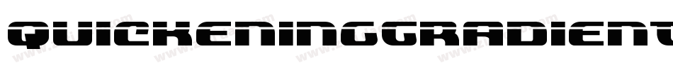 QuickeningGradient-D2Ox字体转换