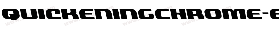 QuickeningChrome-eBZO字体转换