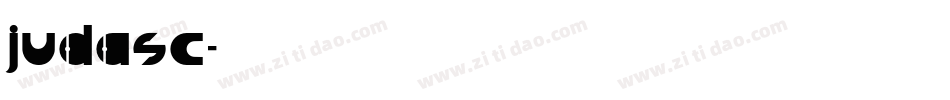 judasc字体转换