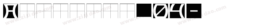 Alphabet_04字体转换
