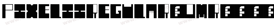 PixelIiRegular-Omr4字体转换