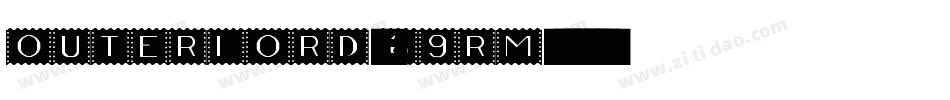 Outerlord-69rM字体转换