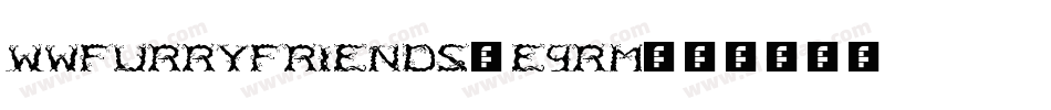 Wwfurryfriends-e9Rm字体转换