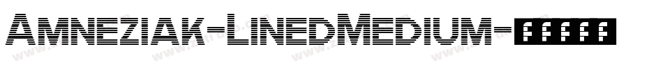 Amneziak-LinedMedium字体转换