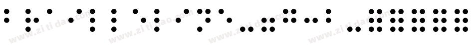 BrailleLine-7G3B字体转换
