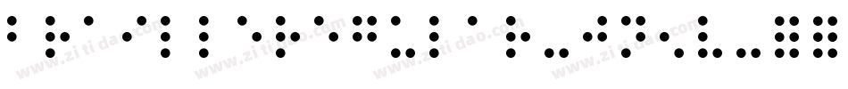 BrailleRegular-jn5v字体转换