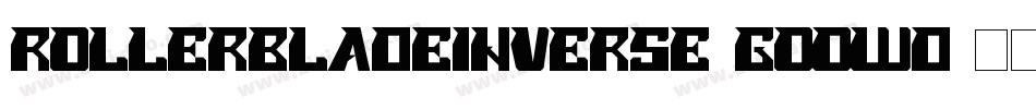 RollerBladeInverse-GOOWD字体转换
