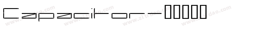 Capacitor字体转换