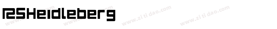 RSHeidleberg字体转换
