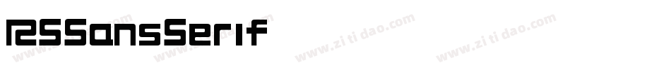 RSSansSerif字体转换