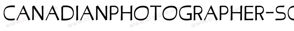 CanadianPhotographer-Script字体转换