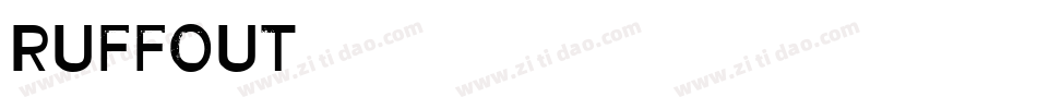 RUFFOUT字体转换