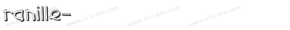 ranille字体转换