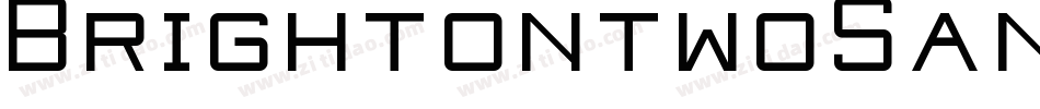 BrightontwoSansNbp-MyLw字体转换